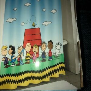 Peanuts Snoopy & Friends Shower Curtain
